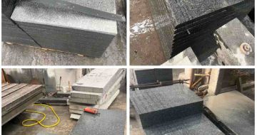 广西 芝麻黑地铺石材