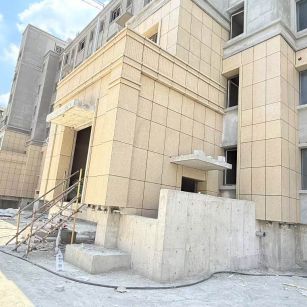 广西 黄金麻干挂，工地实拍