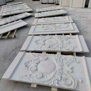 广西 芝麻白干挂雕花板