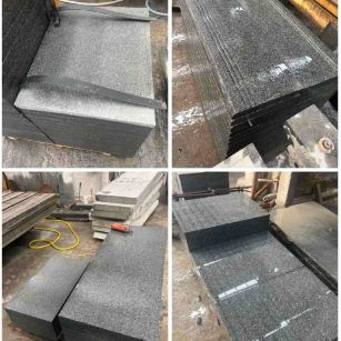 广西 芝麻黑地铺石材