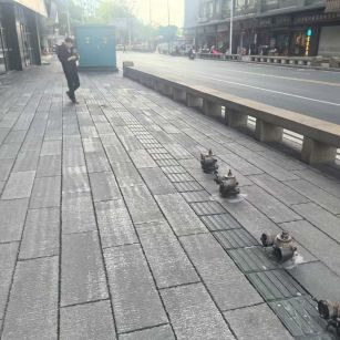 广西仿古石铺装效果