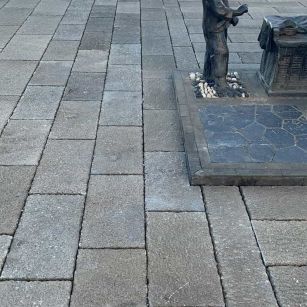 广西仿古石铺装效果