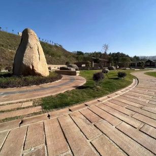 广西仿古石铺装效果