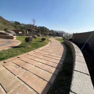 广西仿古石铺装效果