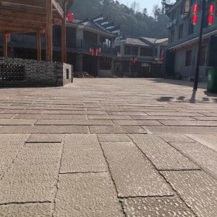 广西仿古石铺装效果
