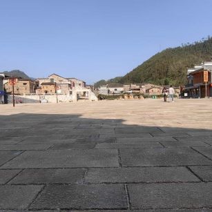 广西仿古石铺装效果