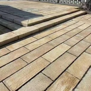 广西仿古石铺装效果