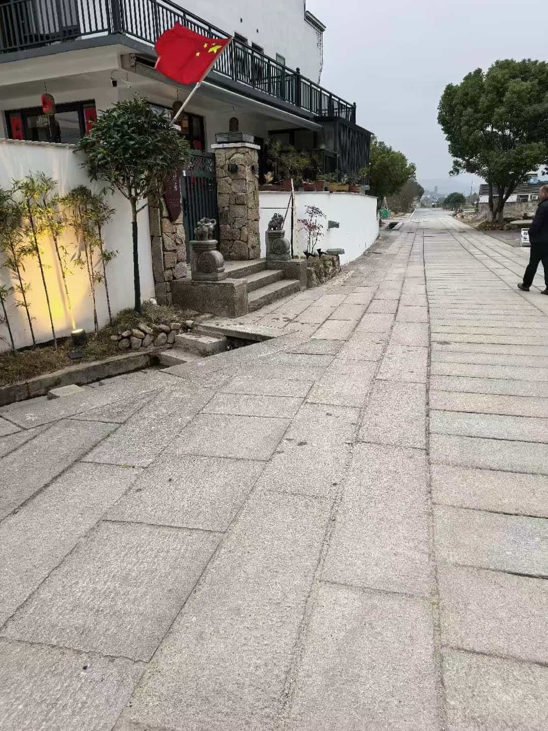 广西仿古石铺装效果