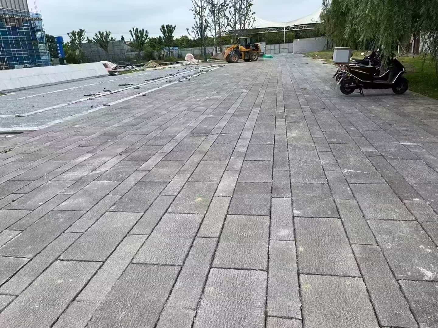 广西仿古石铺装效果