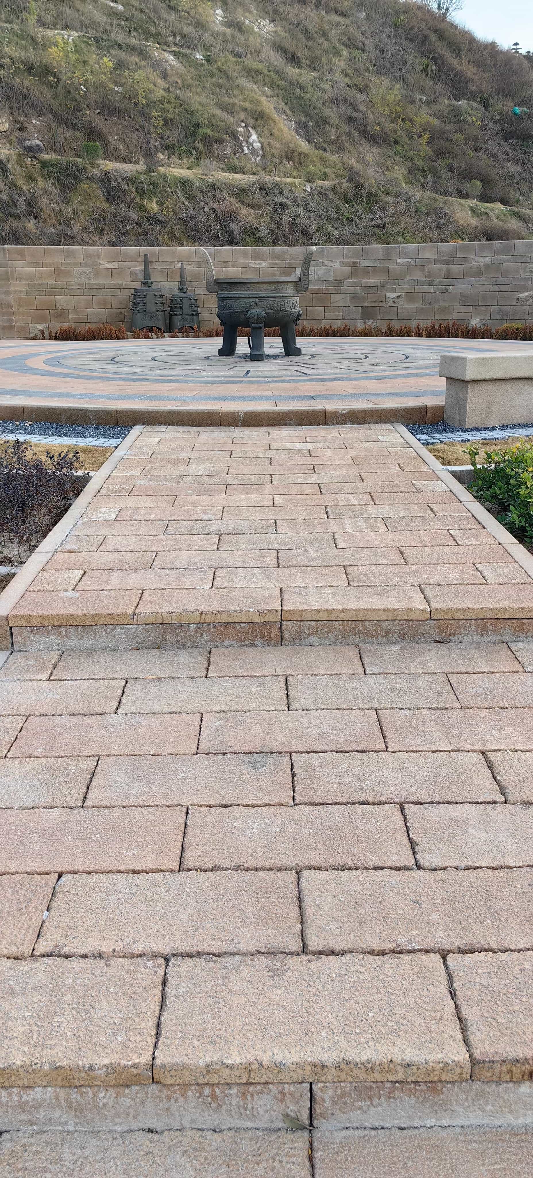 广西仿古石铺装效果