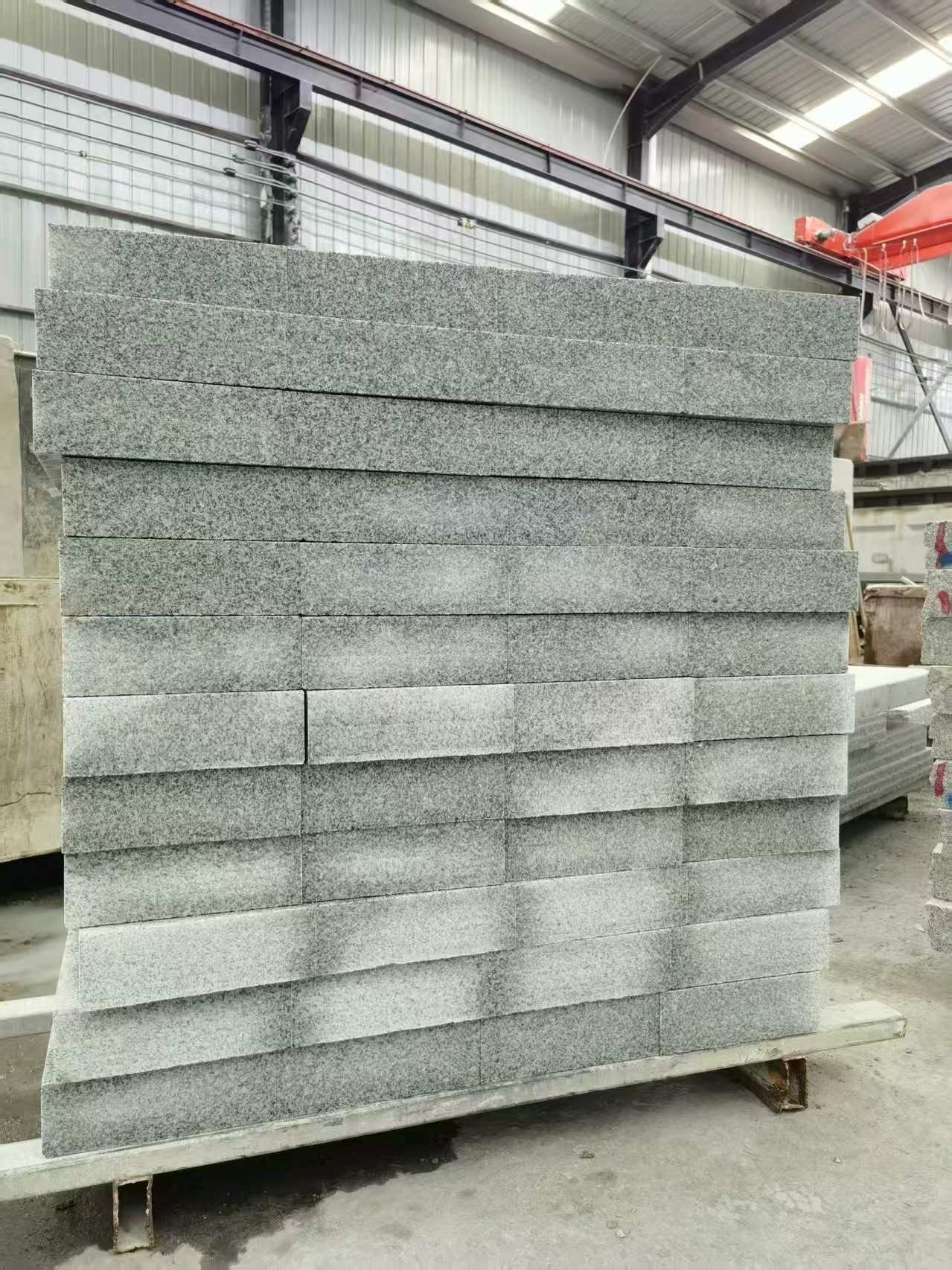 广西 芝麻白10公分300*600广场地铺，A料定制，尺寸标准，厚薄均匀