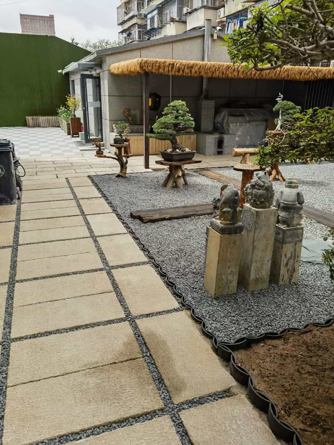 广西仿古石铺装效果