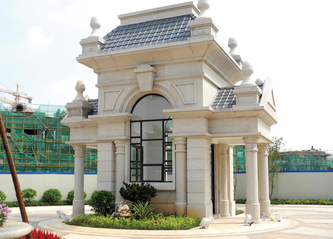广西花岗岩在建筑外墙的应用