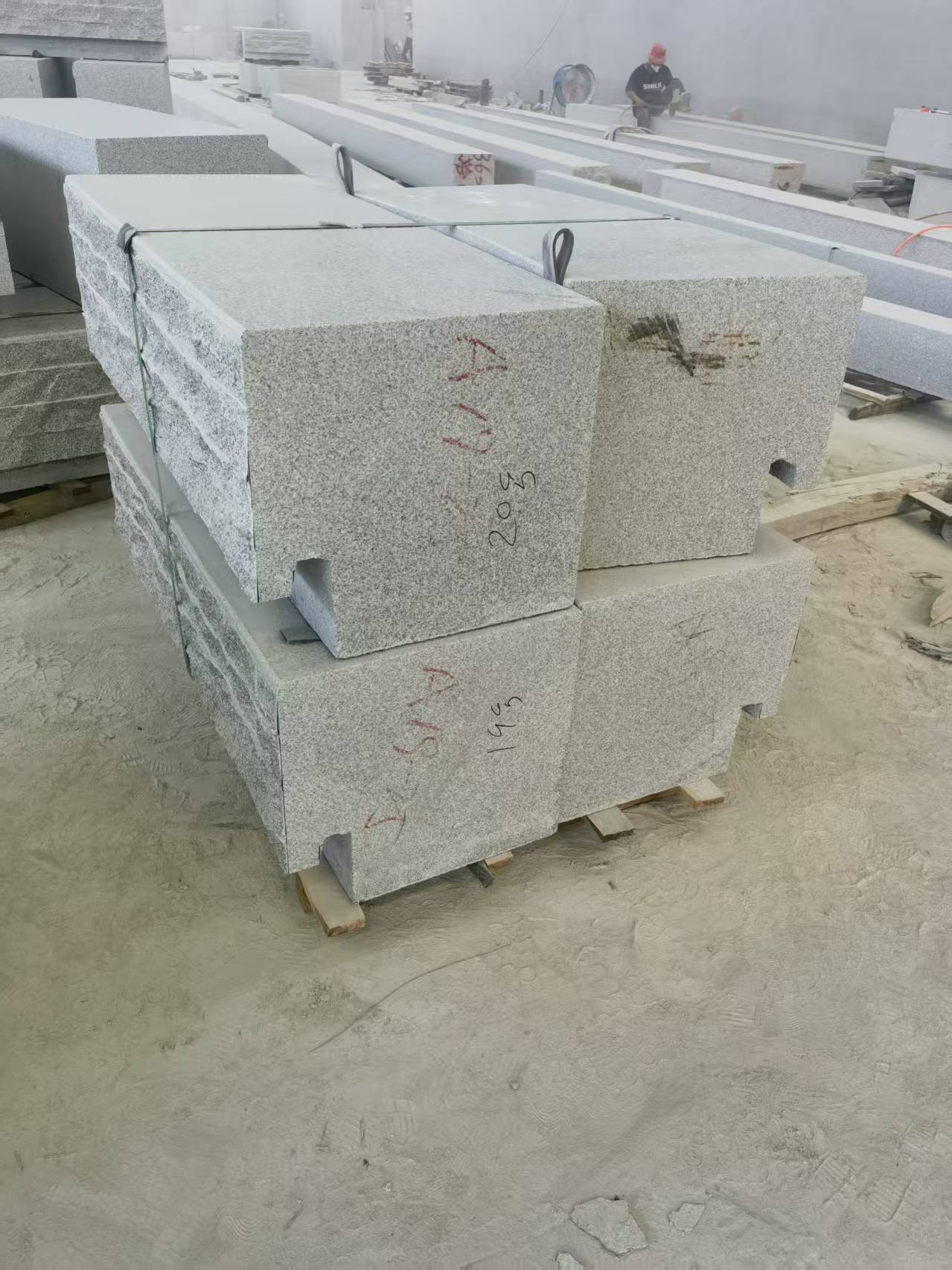 广西 整石坐凳打包