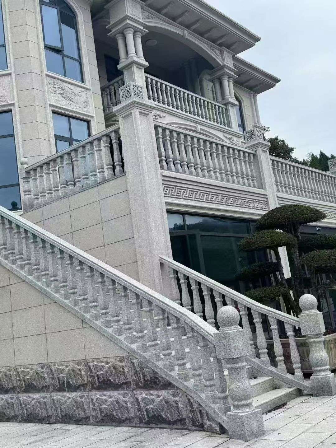 广西 芝麻白别墅，栏杆