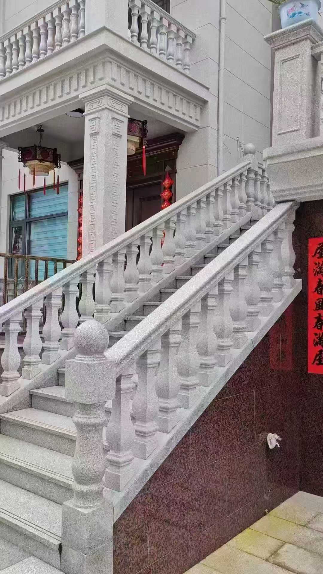 广西 天然石材 阳台庭院护栏、栏杆