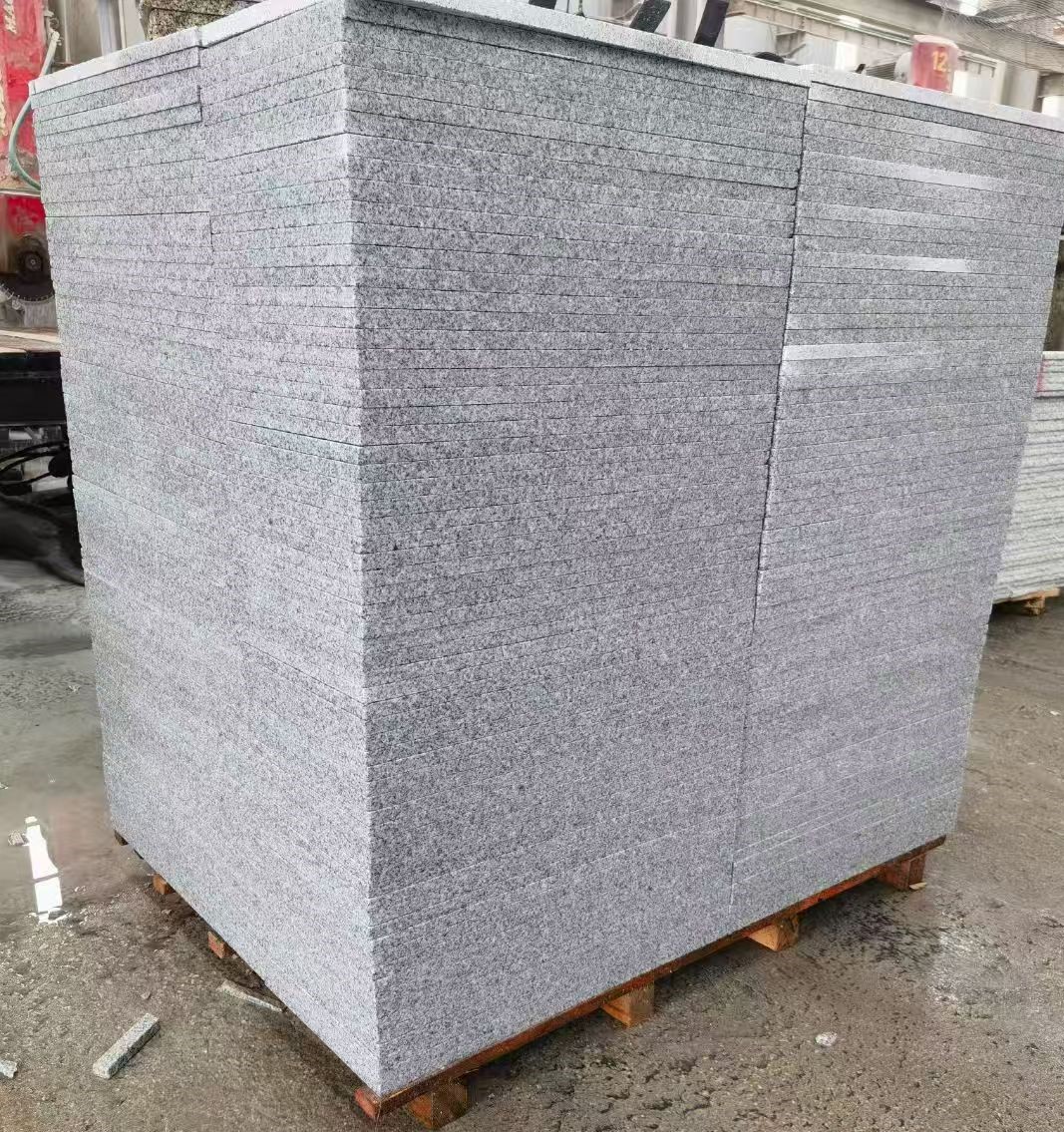 广西 火烧面地铺石，街道广场园林市政工程板，1.8~5.0厚均有现货